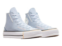 Tenis Converse Chuck Taylor All Star Lift Platform Azul para Mujer
