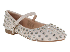 Zapatos Planos Roze Color Beige para Mujer
