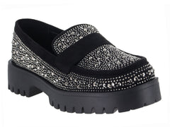 Mocasines ROZE Negros para Mujer