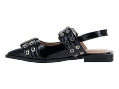Flats Roze Negro para Mujer