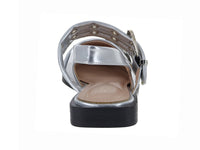 Zapatillas Flats Ballerina Roze Plata para Mujer