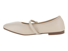 Zapatos Flats Ballerina Roze Color Hueso para Mujer
