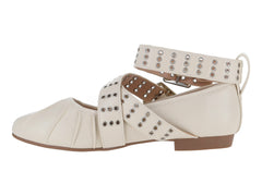Flats ROZE Color Hueso para Mujer
