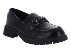 Mocasines Roze Negros con Plataforma para Mujer