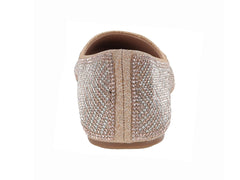 Zapatos Flats Ballerina Roze Rose Gold para Mujer