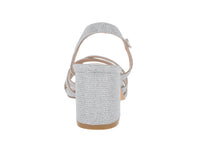 Zapatillas Roze Plateado Abierta 24I582 Para Mujer