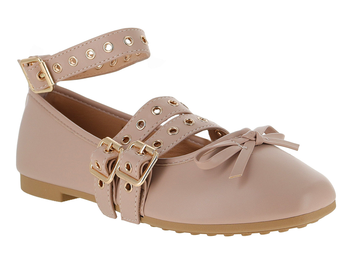 Zapatillas Tianfa Flats Ballerina Roze Bf029 Para Mujer