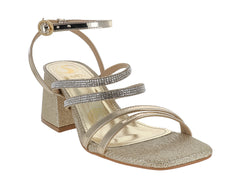 Sandalias de Fiesta Sary Dorado para Mujer