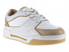 Tenis ATOK Blanco y Beige para Niña