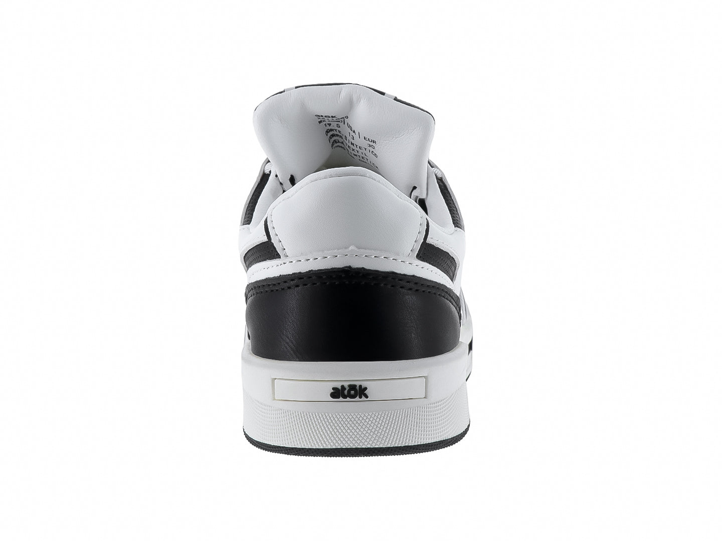 Tenis Yilida Negro Blanco Atok 1050 Para Niño