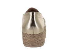 Sandalias de Cuña Luna Rosa Oro para Mujer