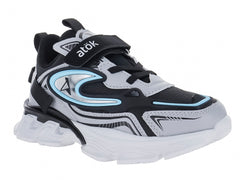 Tenis ATOK Gris y Negro para Niño