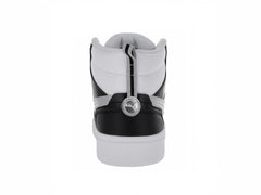 Tenis PUMA Rebound V6 Blanco Negro Plata para Mujer