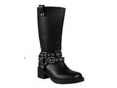 Botas Cowboy Negro Nomadas para Mujer