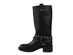 Botas Cowboy Negro Nomadas para Mujer