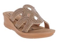 Sandalias Nomadas C Plataforma 24509 Para Mujer