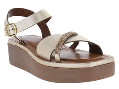 Sandalias Nomadas Galaxi Oro para Mujer