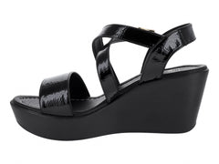 Sandalias Luna Rosa Negro para Mujer