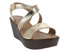 Sandalias Luna Rosa Oro Inglés para Mujer
