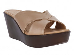 Sandalias Luna Rosa Metal Circon para Mujer