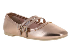 Zapatos Ballerina 4EVER Oro Rosado para Niña