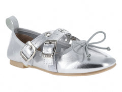 Zapatos Planos 4EVER Plata para Niña