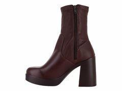 Botines Nomadas Color Madera para Mujer