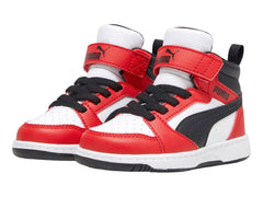 Tenis PUMA Rebound V6 Mid Multicolor para Niño