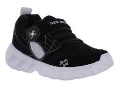 Tenis New Boys Negro y Blanco para Niño