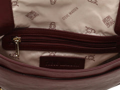 Bolso Steve Madden Bindig Color Vino para Mujer