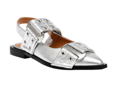 Zapatos Planos Steve Madden Silver para Mujer