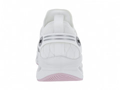 Tenis Steve Madden Surge 3 Blanco y Plata para Mujer
