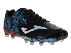 Tenis de Fútbol Joma Super Copa Negro Azul para Hombre
