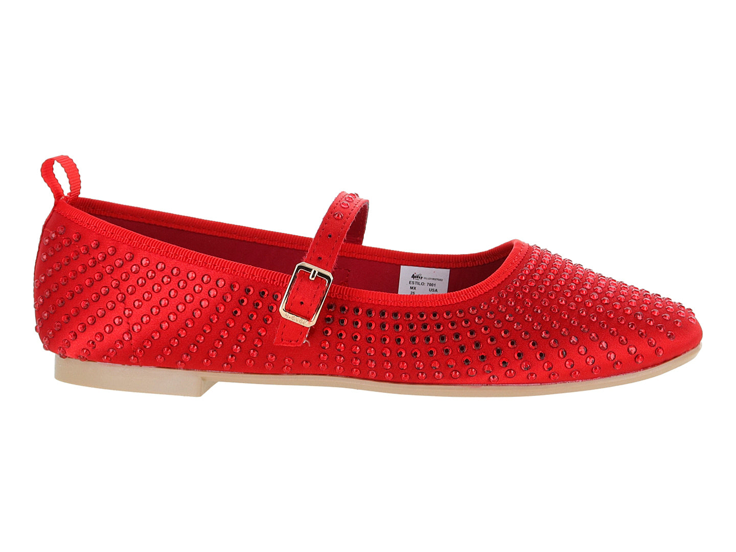 Zapatillas Diva Falts Ballerina Luna Rosa 7001 Para Mujer