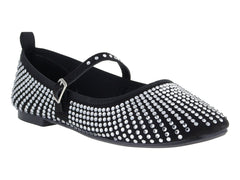 Flats Luna Rosa Negro para Mujer