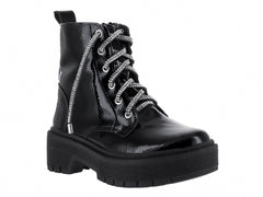 Botas Mia Bonita Charol Negro para Niña