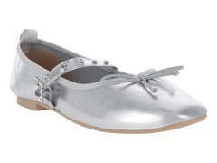 Zapatos Ballerinas Luna Rosa Color Plata para Mujer