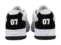 Tenis DC Shoes Construct Negro y Blanco para Hombre