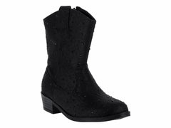 Botas Vaqueras Divitas Negro para Niña