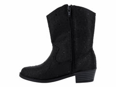 Botas Vaqueras Divitas Negro para Niña