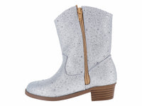 Botas Vaqueras Divitas Plata para Niña