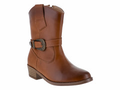 Botas Vaqueras Divitas Color Tan para Niña