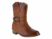 Botas Vaqueras Divitas Color Tan para Niña