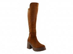 Botas Luna Rosa Color Miel para Mujer