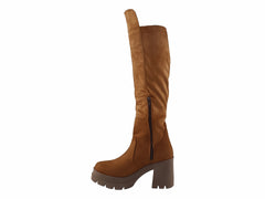 Botas Luna Rosa Color Miel para Mujer