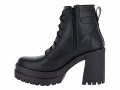 Botines Luna Rosa Negro para Mujer