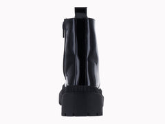 Botas Miroslava de Charol Negro para Niña