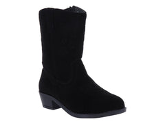 Botas Vaqueras Miroslava Negro para Niña