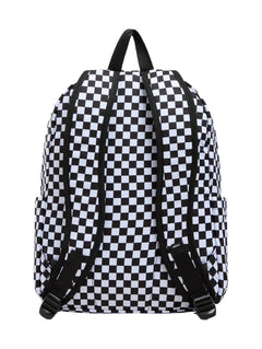 Mochila Vans Old Skool Check Negro Blanco para Mujer Unisex