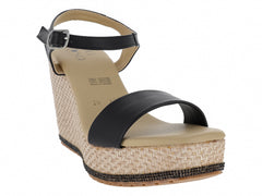 Sandalias Luna Rosa Negro para Mujer